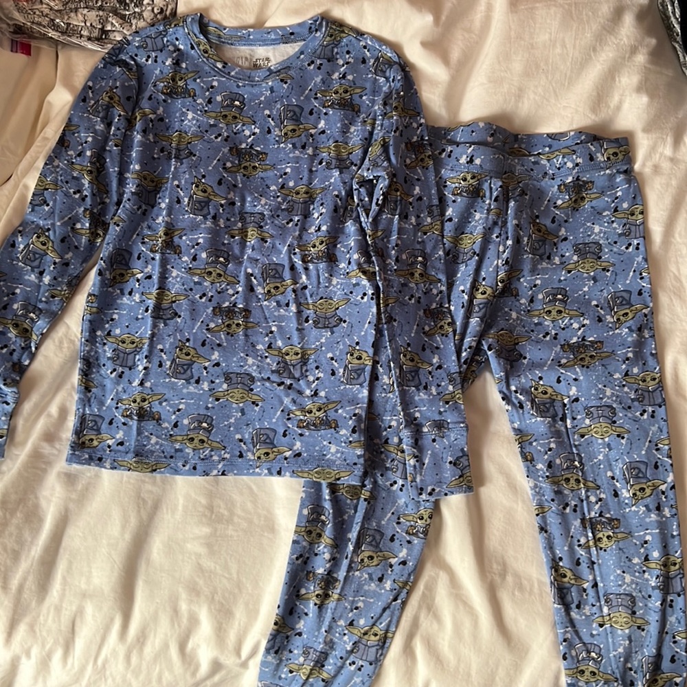 BABY YODA pajamas kids cotton 14